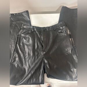 SHEIN Faux leather pants